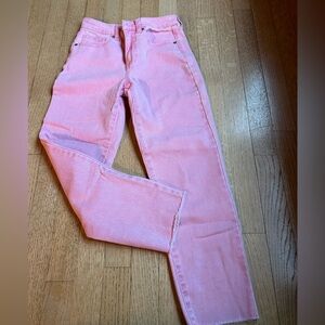 NWT rsq wide leg pink jeans